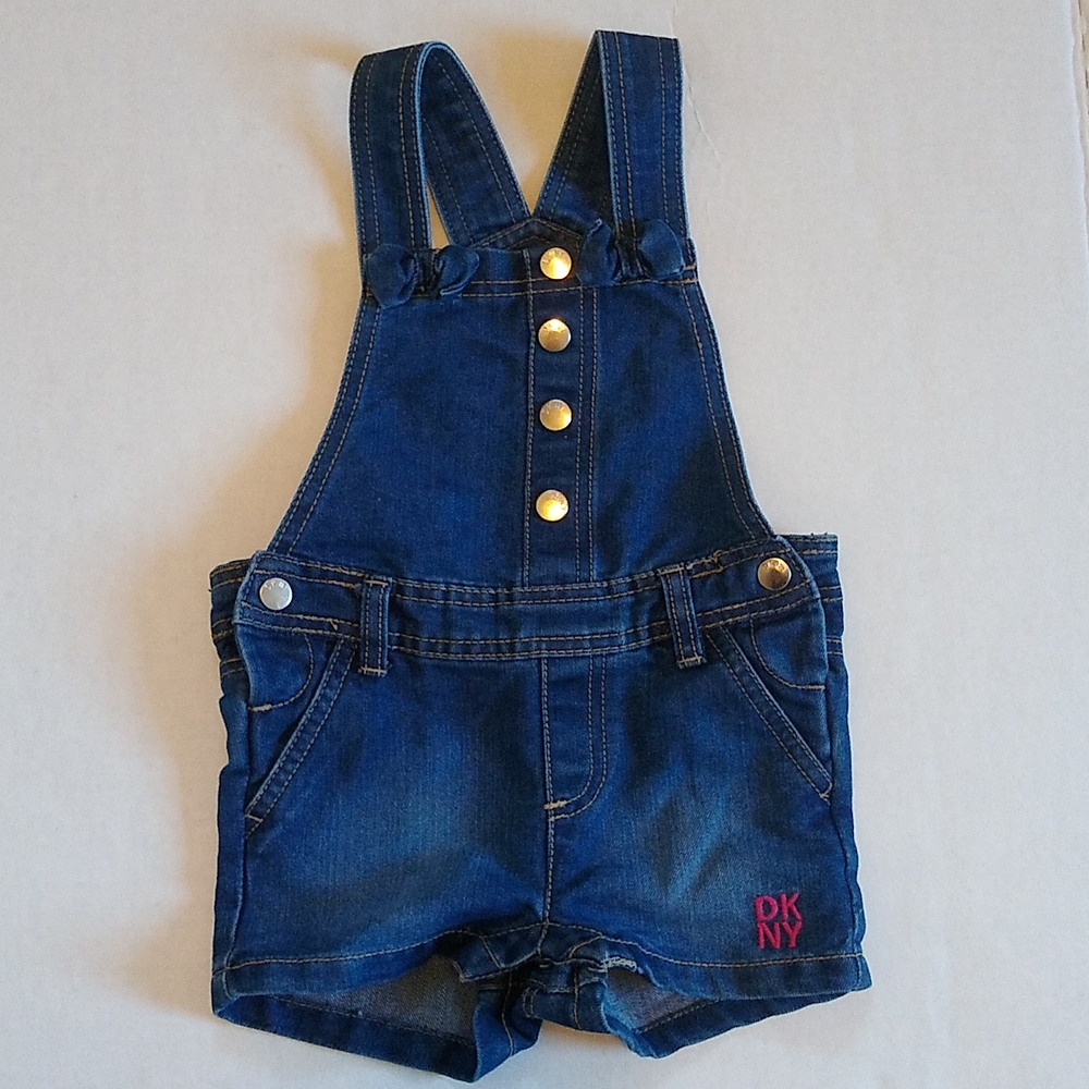 DKNY denim overalls